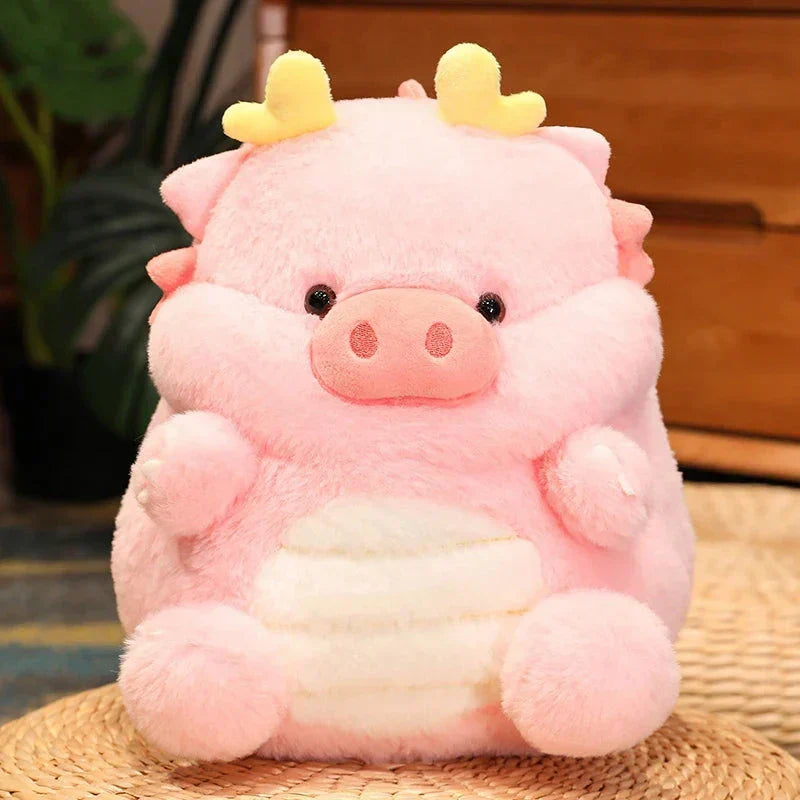 Cute Cartoon Pig Dragon Stuffed Toy - Fesara
