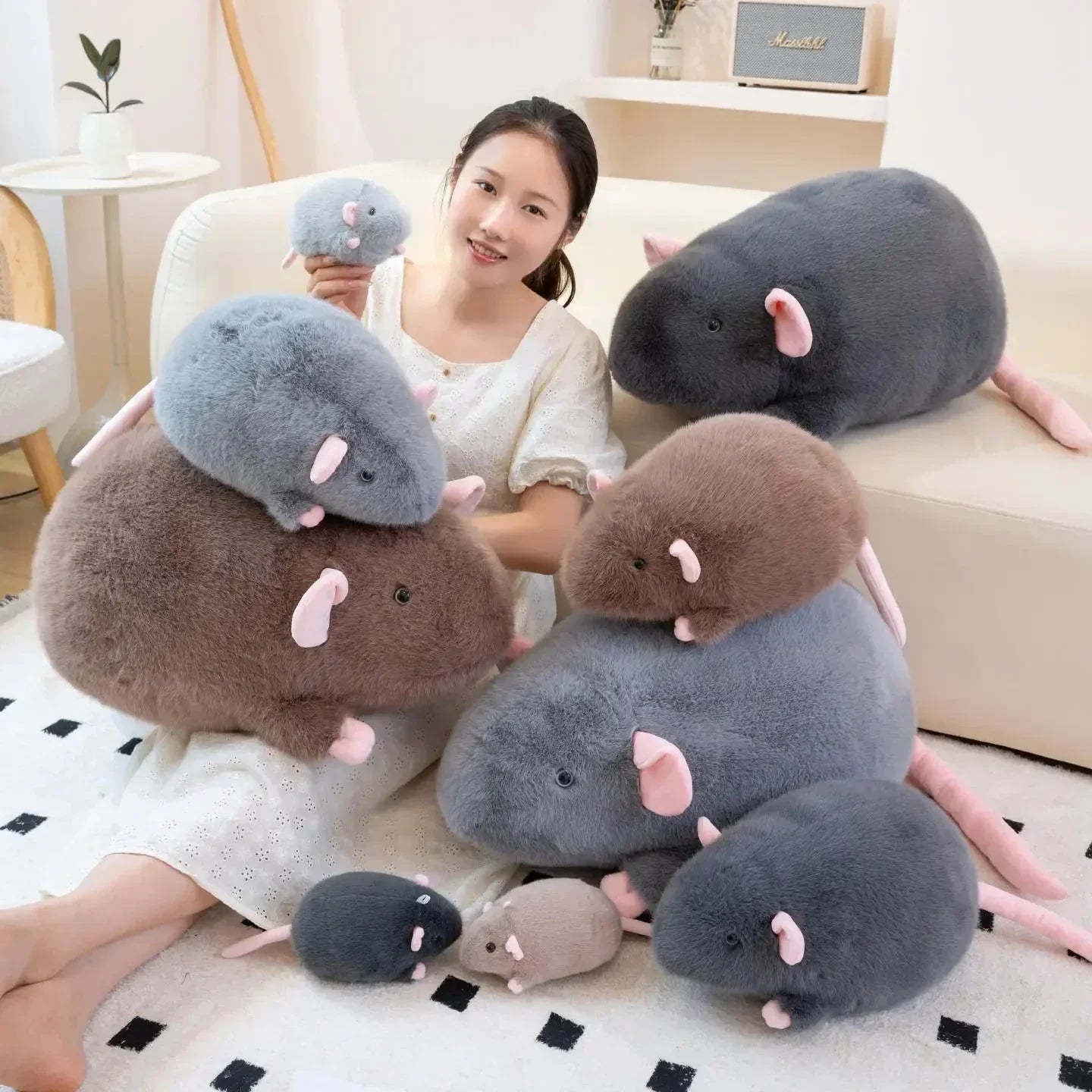 Cute Big Mouse Soft Plush Toys