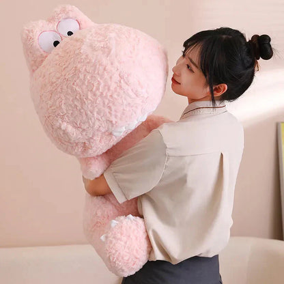 Cute Fun Green Pink Dinosaur Soft Toys