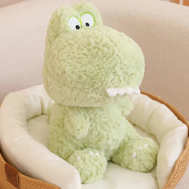 Cute Fun Green Pink Dinosaur Soft Toys