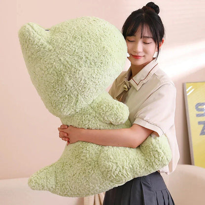Cute Fun Green Pink Dinosaur Soft Toys