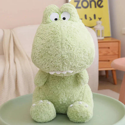 Cute Fun Green Pink Dinosaur Soft Toys
