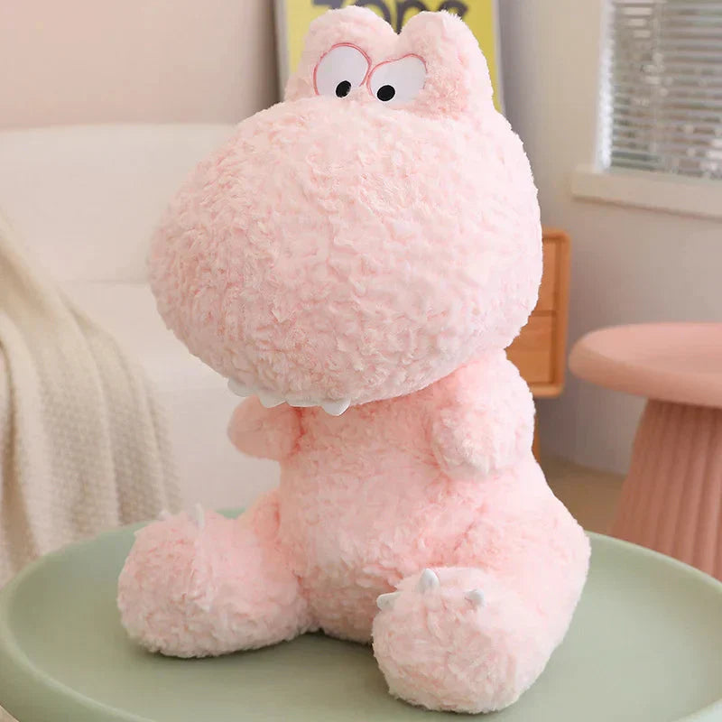 Cute Fun Green Pink Dinosaur Soft Toys