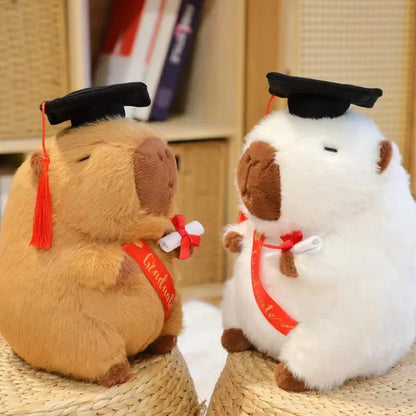 Cute Graduation Capybara Soft Toys