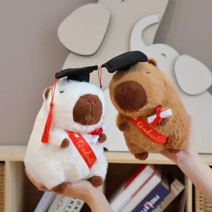 Cute Graduation Capybara Soft Toys