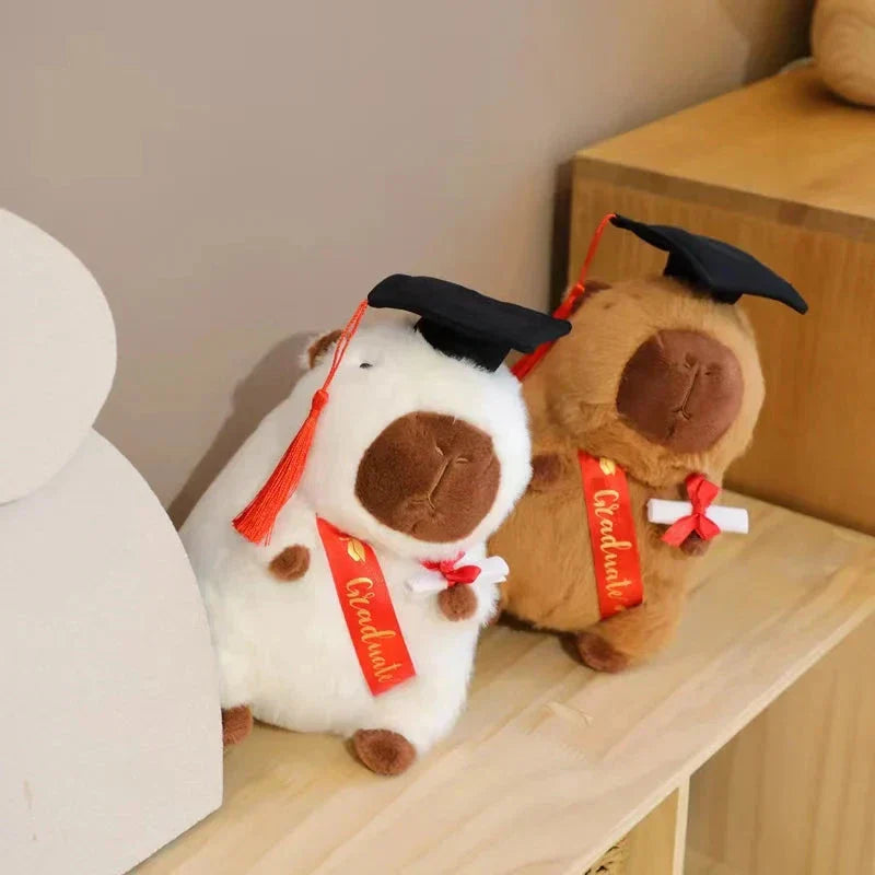 Cute Graduation Capybara Soft Toys