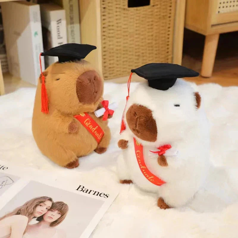 Cute Graduation Capybara Soft Toys