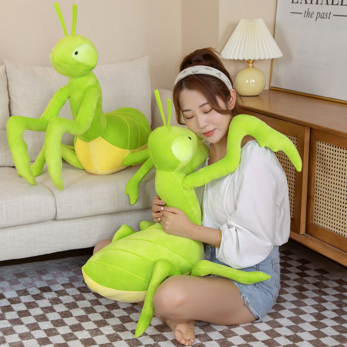 Cute Green Mantis Soft Toy