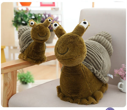 Cute Green Snail Stuffed Toy