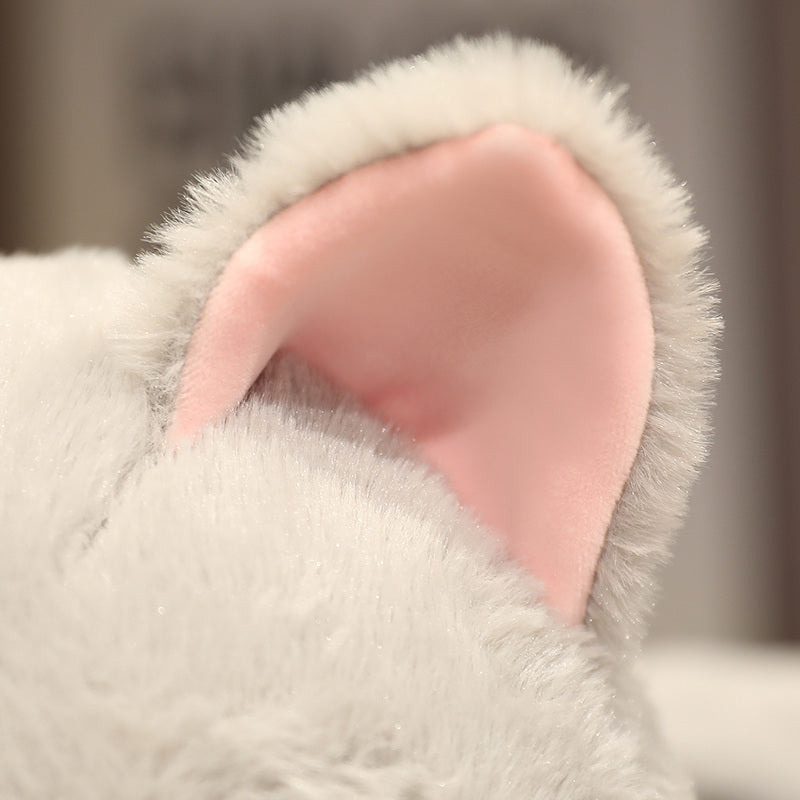 Cute Grey Cat Shark Stuffed Animal Toy