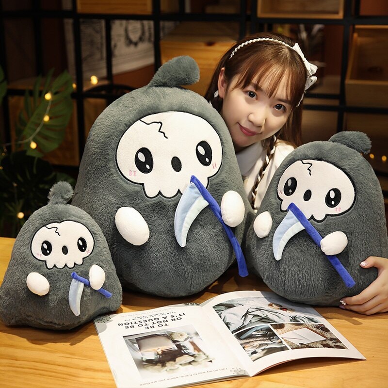 Cute Grim Reaper & Ghost Stuffed Toys