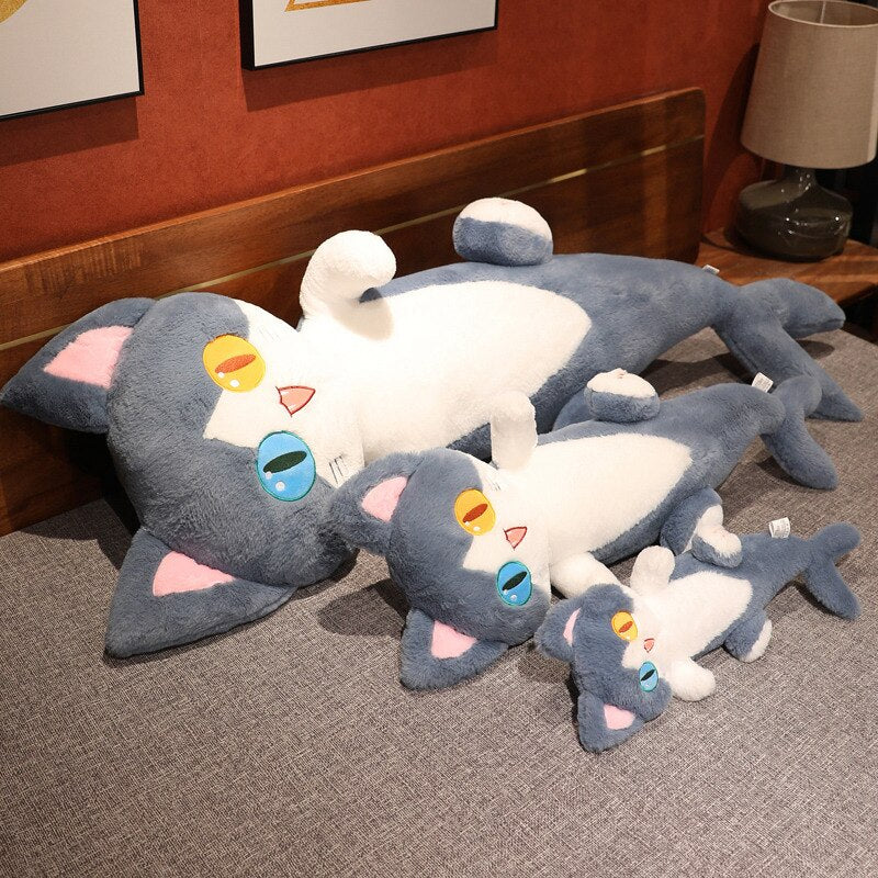 Adorable Dolphin Kitty Stuffed Toy