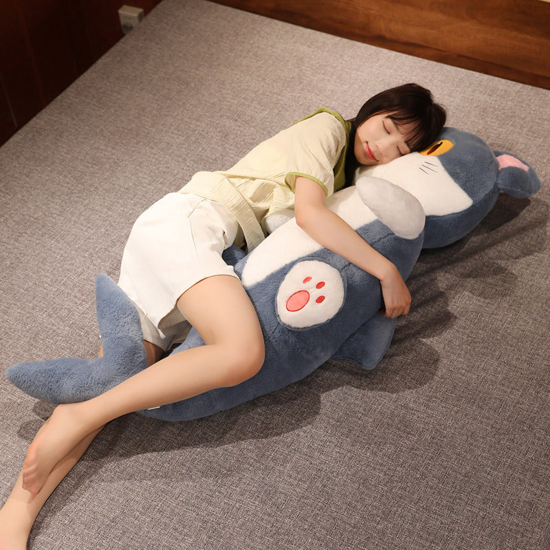 Adorable Dolphin Kitty Stuffed Toy