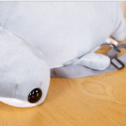 Cute Shark Soft School Backpack