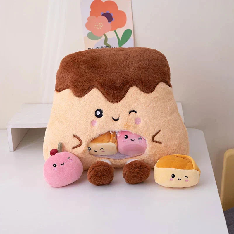 Colorful Sweet Treat Plush Candy Bags
