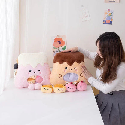 Colorful Sweet Treat Plush Candy Bags