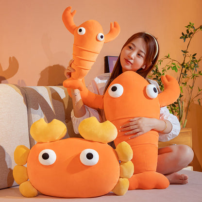 Cute Seafood Plush Toy Set