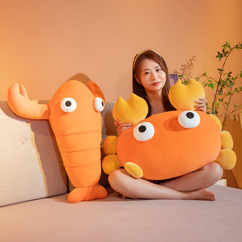 Cute Seafood Plush Toy Set