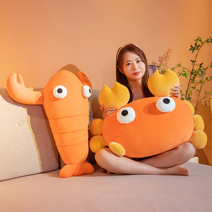 Cute Seafood Plush Toy Set