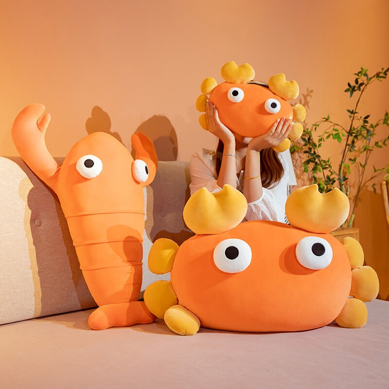 Cute Seafood Plush Toy Set