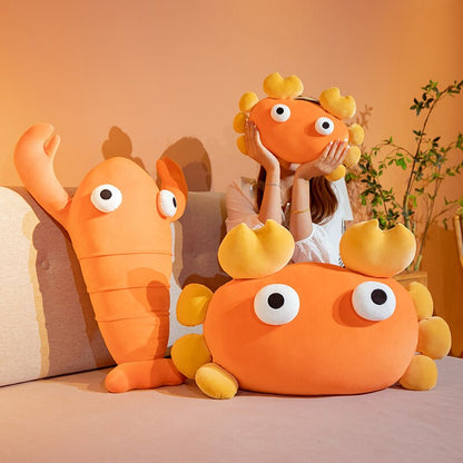 Cute Seafood Plush Toy Set