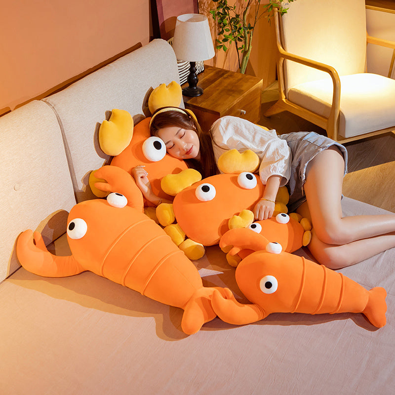 Cute Seafood Plush Toy Set
