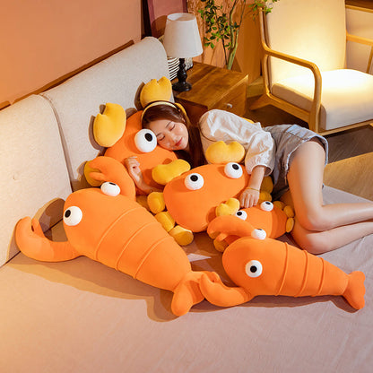 Cute Seafood Plush Toy Set