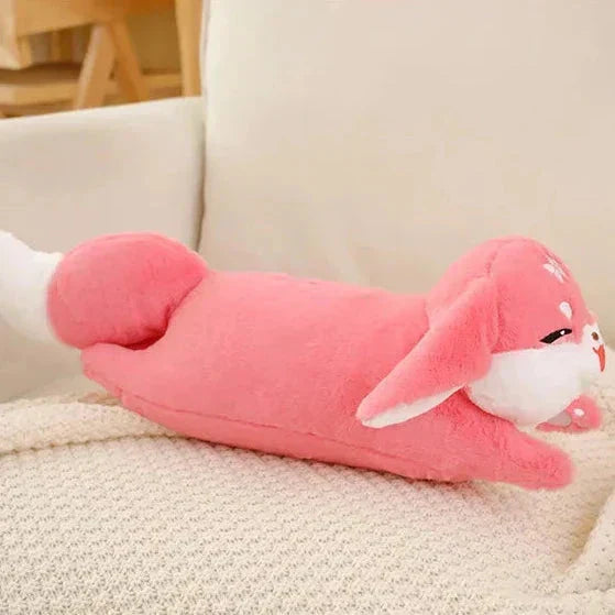 Cute Pink Fox Cherry Soft Toy