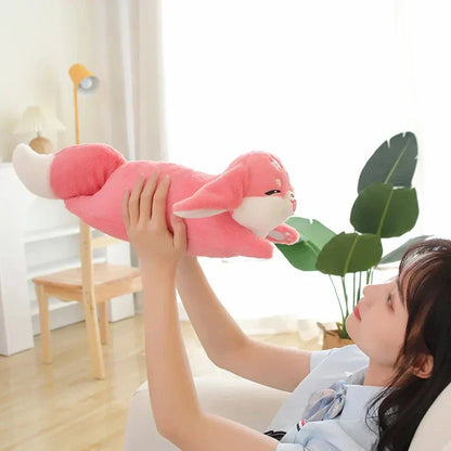 Cute Pink Fox Cherry Soft Toy