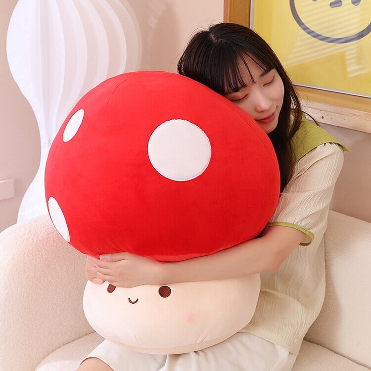 Cute Mushroom Soft Toy Figure Set