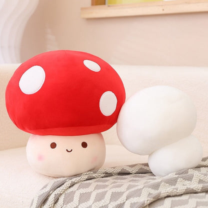 Cute Mushroom Soft Toy Figure Set