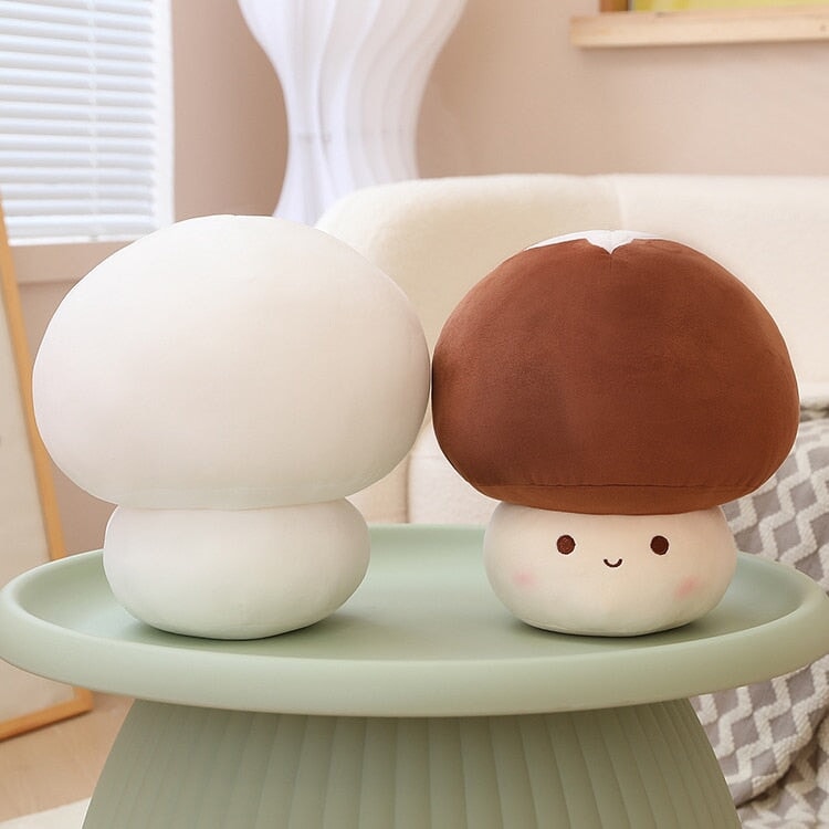 Cute Mushroom Soft Toy Figure Set