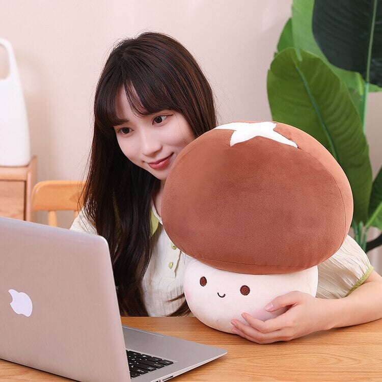 Cute Mushroom Soft Toy Figure Set