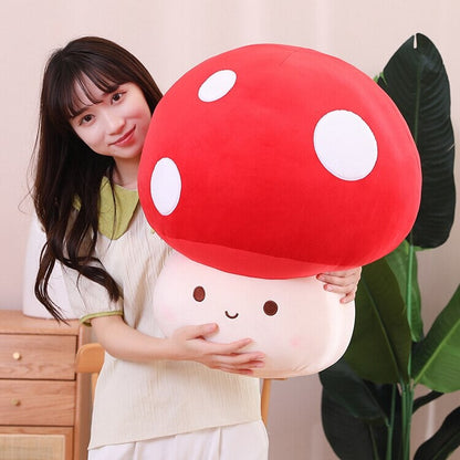 Cute Mushroom Soft Toy Figure Set