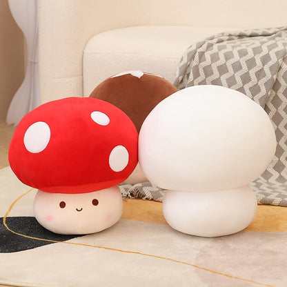 Cute Mushroom Soft Toy Figure Set