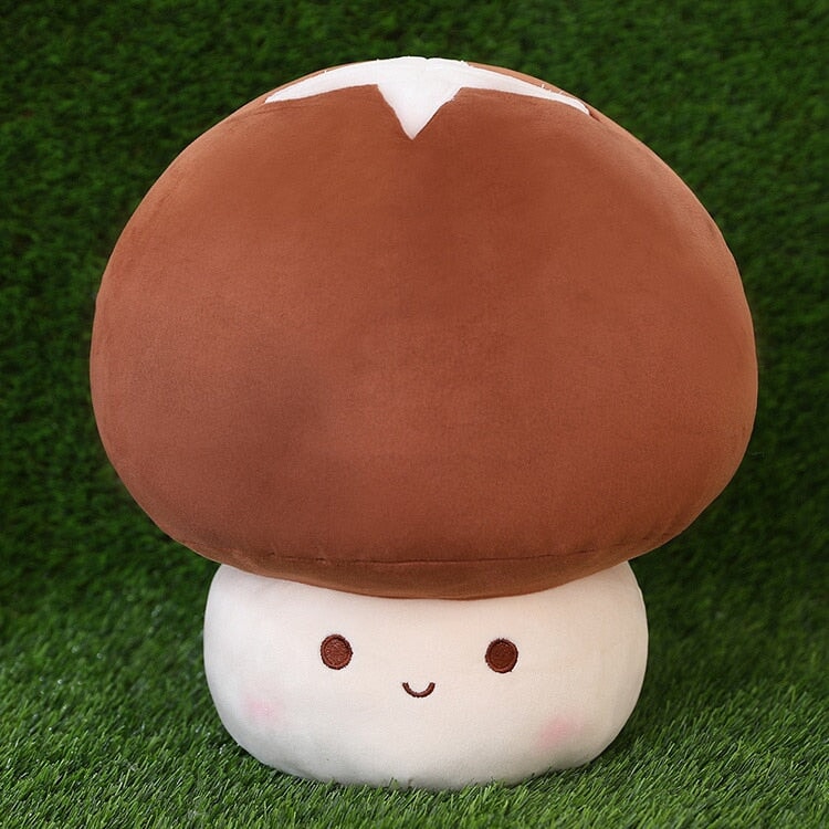 Cute Mushroom Soft Toy Figure Set