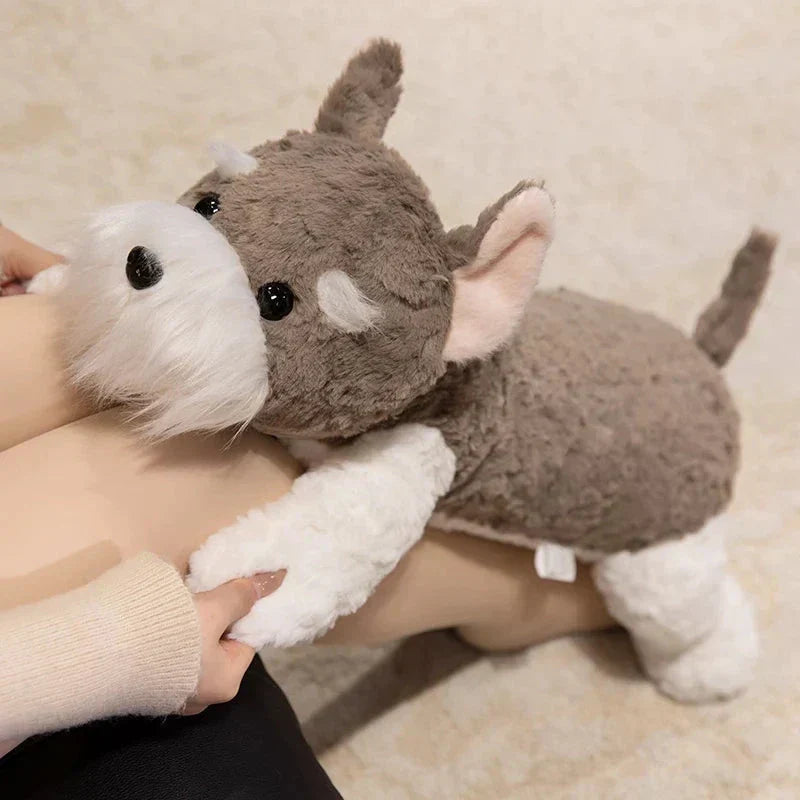 Cute Schnauzer Dog Soft Toys