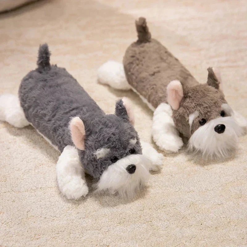 Cute Schnauzer Dog Soft Toys