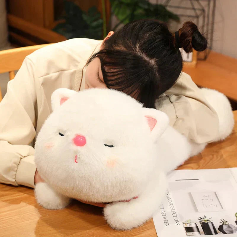 Adorable Plush Sleeping Kitty