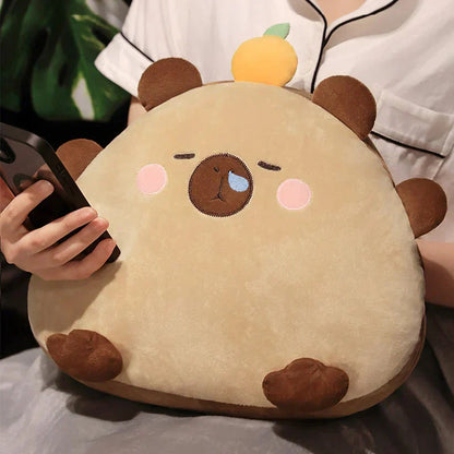 Cute Capybara Soft Plush Toy Pillow Set