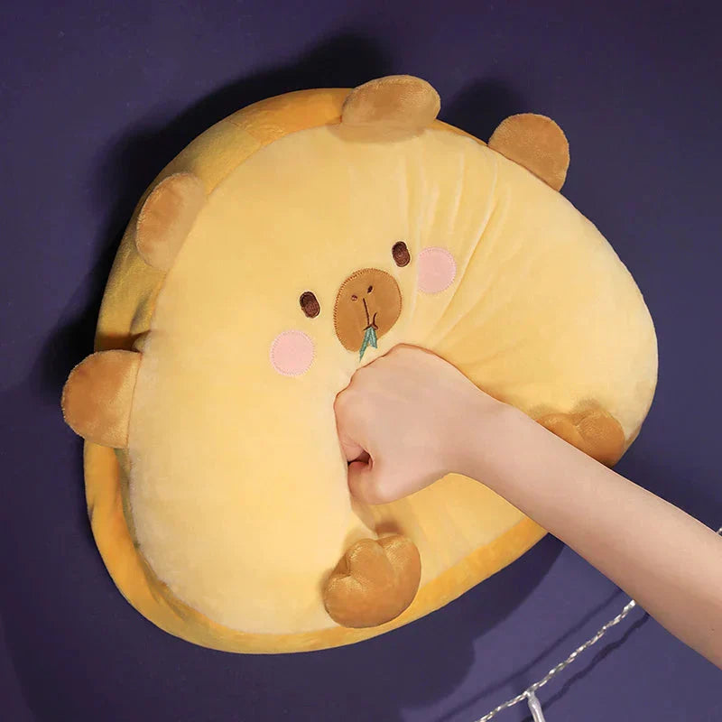 Cute Capybara Soft Plush Toy Pillow Set