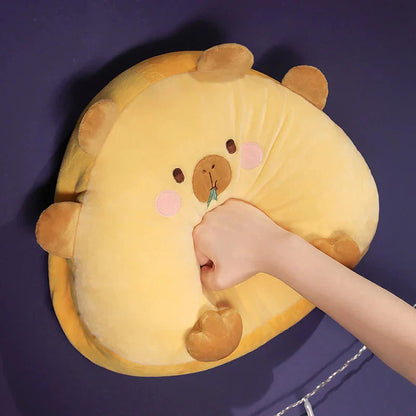 Cute Capybara Soft Plush Toy Pillow Set