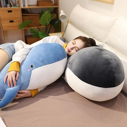 Big Cute Whale Soft Toy