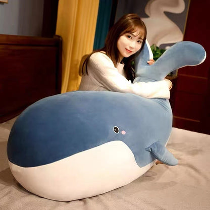 Big Cute Whale Soft Toy