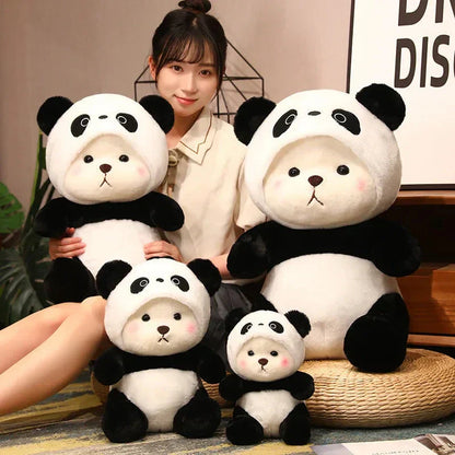 Cute White Teddy Bear Panda Stuffed Animal