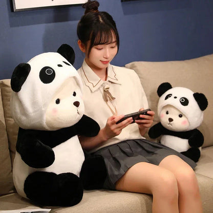 Cute White Teddy Bear Panda Stuffed Animal