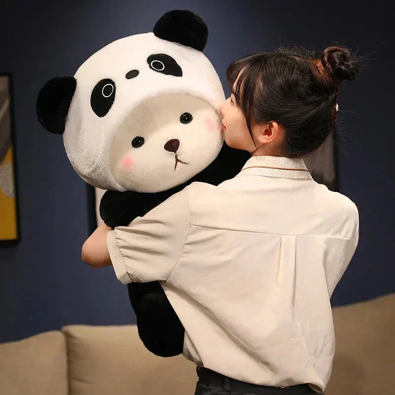 Cute White Teddy Bear Panda Stuffed Animal