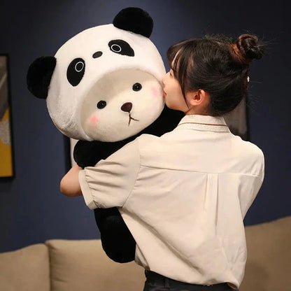Cute White Teddy Bear Panda Stuffed Animal