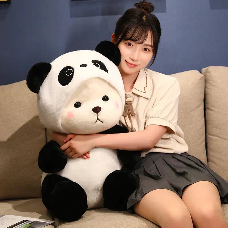 Cute White Teddy Bear Panda Stuffed Animal