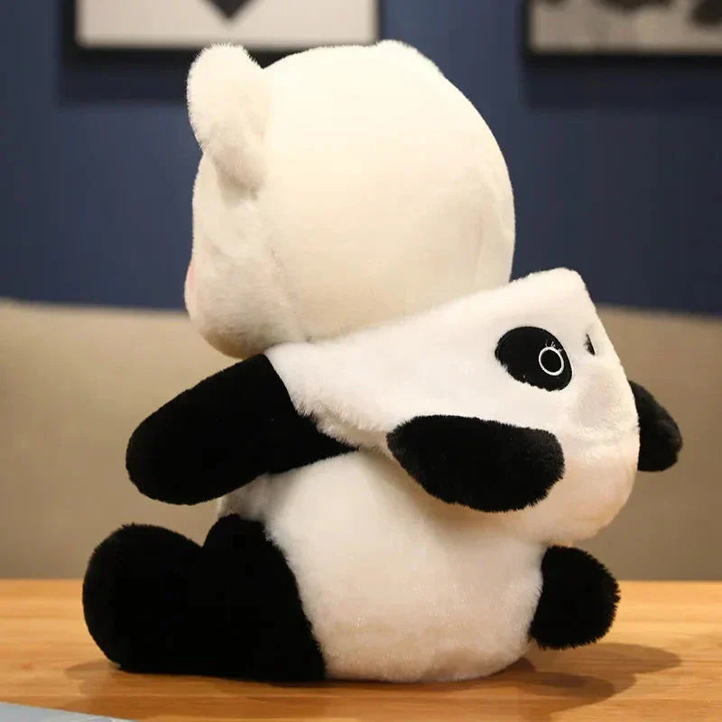 Cute White Teddy Bear Panda Stuffed Animal